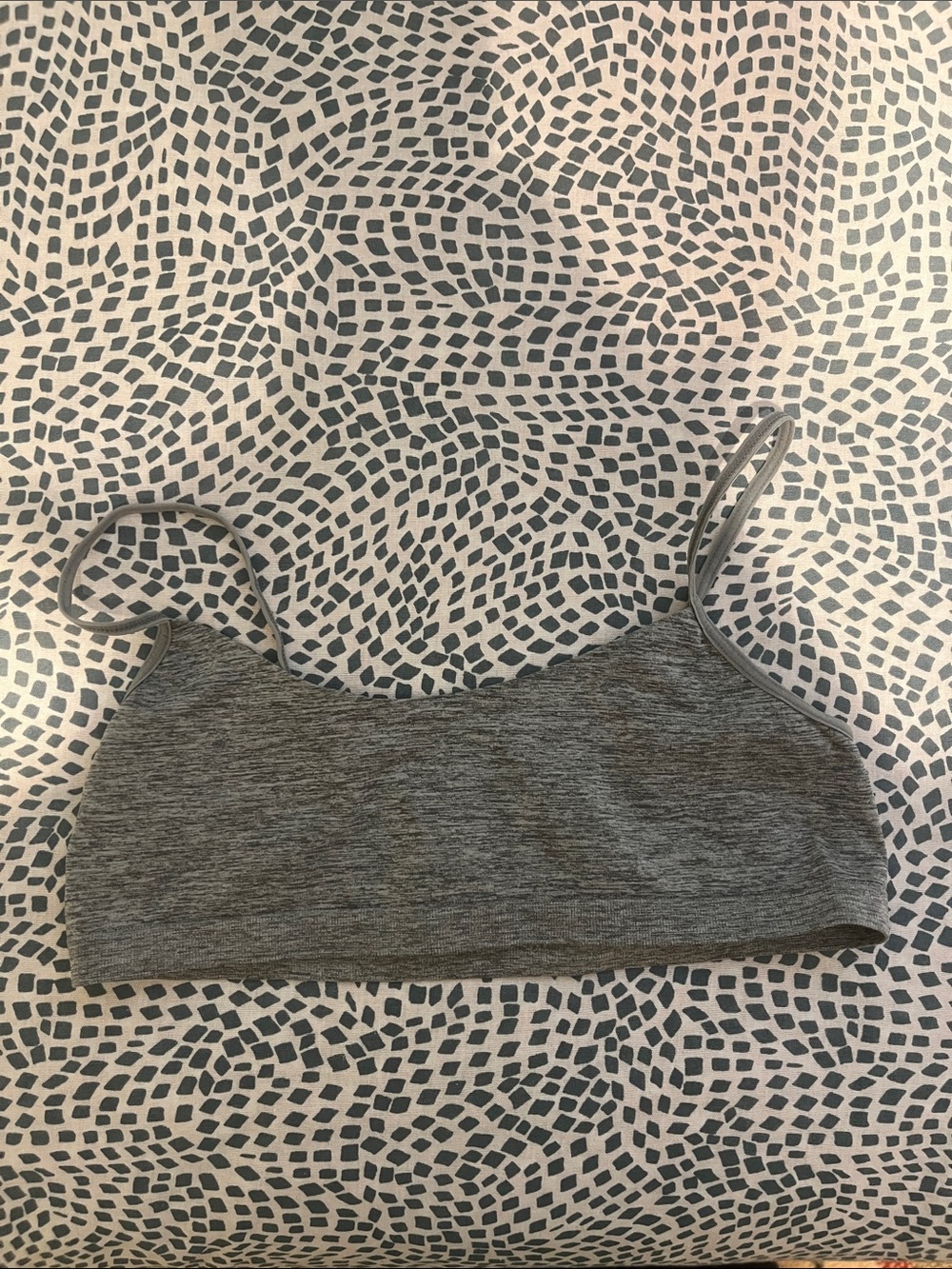 Maiden form Gray Youth Seamless Cropped Bralette